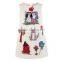 Summer Baby Girls Princess Dress Baby Girl Clothes Scrawl Pattern Cotton