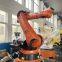 Second-hand Kuka robot KR210 multi-function automatic stacking robot press manipulator load 210kg arm span 2700mm Kuka robot recycling