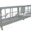 suspended wire rope platform