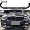 5 Series G30 G38 Labio delantero de estilo END.CC de fibra de carbono de alta calidad para el paragolpe delantero de BMW G30 G38