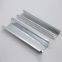Factory Price Advanced Galvanized Steel Ceiling Frame Track Galvanized Ceiling Tee Grid for Drywall Partitions