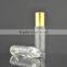 New product 10ml clear lip balm containers roll on glass bottles