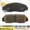 Free copper Non-asbestos loe dusty brake pads for car