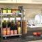 width 269mm stainless kitchen rack