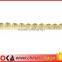1cm hot sale fashion gold color metallic yarn lace trimming for decoration