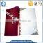 Brand new printed stationary notebooks with customized pvc cover with high quality