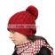 Wholesale Fashion Custom Acrylic and Wool Winter Knitted Beanie Hat