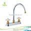 Plastic 8" Centerset Wall Mounted Kitchen Mixer Taps