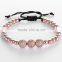 2016 Hot sales stainless steel fashion beads man bracelet with high quality