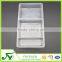 China produce white divided plastic food container