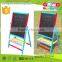 colored wooden blackboard in high quality kids educational magnetic blackboard