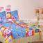 Cartoon printed bed sheets 3pcs bedspread kids 100% cotton chirldren quilts