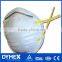 Surgical Nonwoven Disposable N95 Face Mask Respirator Without Valve