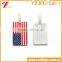 Wholesale Custom National Flag Logo Soft Pvc Luggage Tag