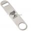 most popular and easy use flat beer stainless steel bottle opener