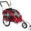 medium pet bike/bicycle trailer stroller jogger (With EN1888:2003)pet trailer