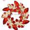 2015 fashion high quanlity crystal chinese redbud flower for elegant lady brooch