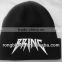 2014 custom design of acrylic beanies with 3D Embroidery