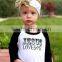 Fashion Top kids short sleeve wholesale boy t shirt