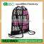 Calico polyester customiezed sport/GYM/daily drawstring backpack bag