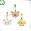 hot sales Plush material cute mini soft toy plush animal stuffed keychain cat,duck,penguin