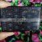 Top sell matte black metal business card/amercian express black card                        
                                                                                Supplier's Choice
