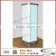 4 sided Rotating Aluminum Counter Display Stand Cellphone Accessories Display
