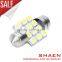 1136 1W 126-Lumen 9x5050 SMD LED Car Festoon White Light Bulb (DC 12~24V)