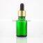 high quality 30ml green cosmetic bottle for personal care use wholesale