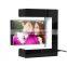 Acrylic magnetic levitating floating photo frame with custom shape/size