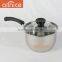 China Wholesale Small Kitchen Appliances Normal Design Sauce Pot With Full Size 16/18/20cm Perfectly for Gifts