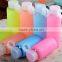 Hot Sale Durable Heat resistant Clear Glass Water Bottle with silicone sleeve