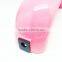 Amazon New Portable (395mm~405mm)6W Rainbow LED Lamp 6atts LED Nail Light mini nail LED dryer