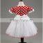 Lastest wholesale kids frocks designs chiffon birthday dresses for girls TR-WS34