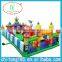 Inflatable Colorful Cartoons Castles With Slides