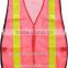 Pink Safety vest with customized logo. 2015 NEW!