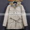 Casual Men's Hooded Duffel Coat With Belt, Medium to Long Outwear