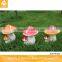 Resin Artificial Mushrooms For Garden Decoration