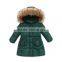 DB2946 dave bella 2015 winter infant coat baby padded jacket girls padded coat girls down coat down jacket