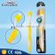 Low price wholesale nylon dental soft bristle silicone adult toothbrush