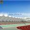 PTFE environmental tent membrane structure for sports stand with 30 years guaranty