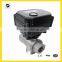 3 Way DC12V 24v Electric solenoid control Valve for chilled water 1/4" 1/2" 3/4" 1" 12v low voltage control