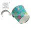 printed zinc galvanized balcony flower pot with hook round maui charm print