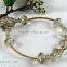 Colorful love flower jewelry crystal beads bracelet                        
                                                                                Supplier's Choice