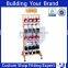 grid wall display signage gondola shelving bracket