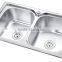 SC-212 2016 Best Selling Sri Lanka Double Bowl Stainless Steel Kitchen Sink