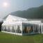 Aluminum Pole Material 50+person Double Layers PVC Fabric wedding or party strech tents