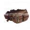 2016 new arrival waist bag for men multi-function aslant canvas waist bag