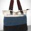 Custom Canvas Tote and Shoulder Portable Large Leisure Travel and Fashion Unsex Shopping Bag