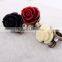 Hot-selling Fashion Lady Vintage Bronze Crystal Black Rose Flower Branch Finger Ring